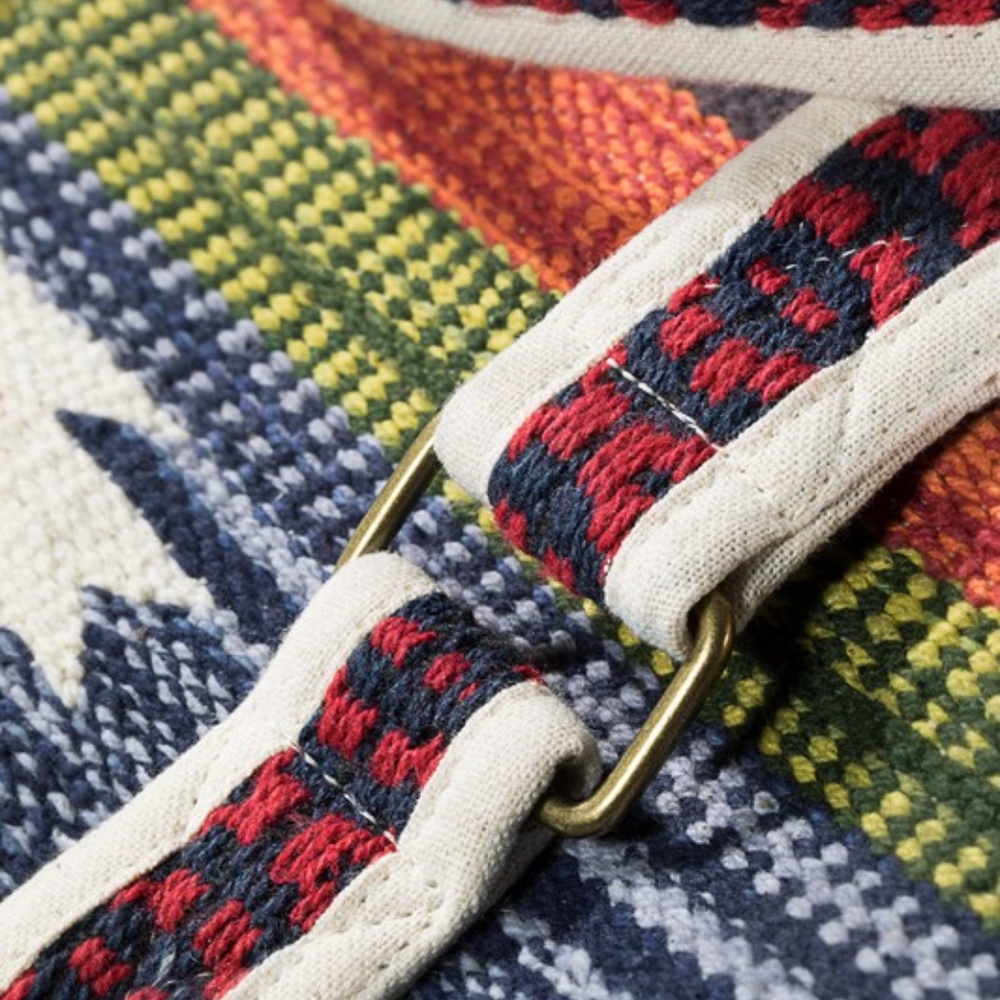 Last 1! NWT Boho Aztec Pattern Weekender Travel Tote Bag - Picture 7 of 8